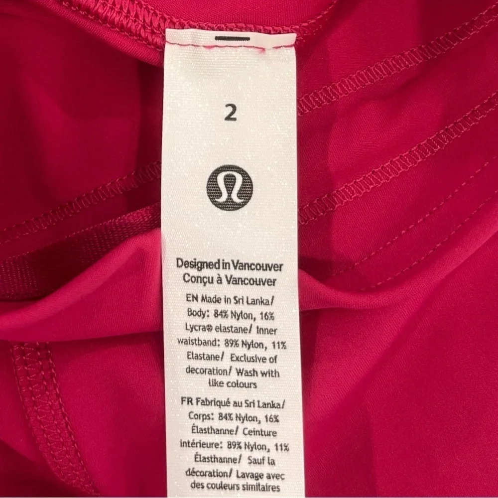 NWT Lululemon Fast And Free High Rise Shorts 6